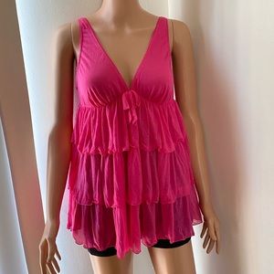 Victoria Secret Large Ruffled Top